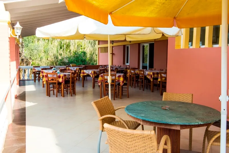 Terrace, Penelope, Corfu