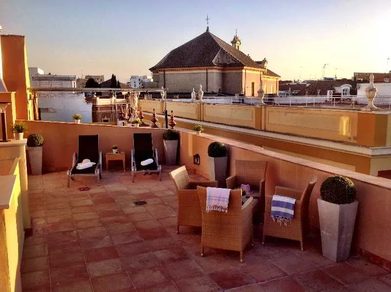 Terrace, Life Apartments San Vicente, Seville
