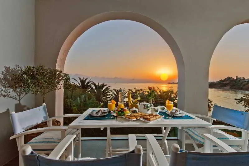 Terrace, Calypso Villas Zakynthos, Zante