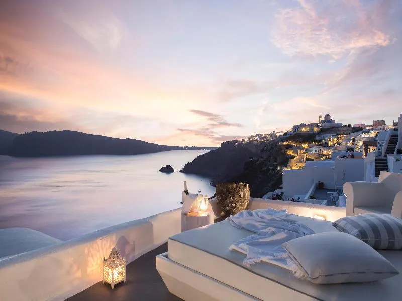 Terrace, Katikies Santorini - Gea House The Leading Hotels, Santorini