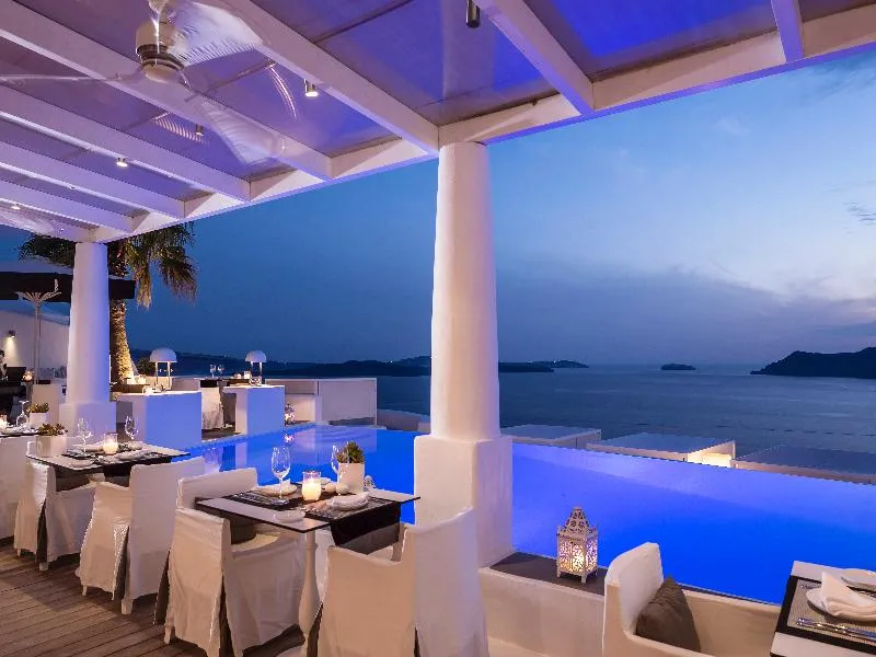 Restaurant, Katikies Santorini - Gea House The Leading Hotels, Santorini