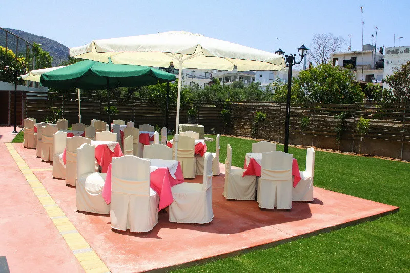 Terrace, Porto Plazza Hotel, Crete