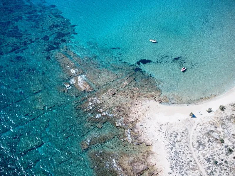 Beach, Acquamarina Resort, Paros