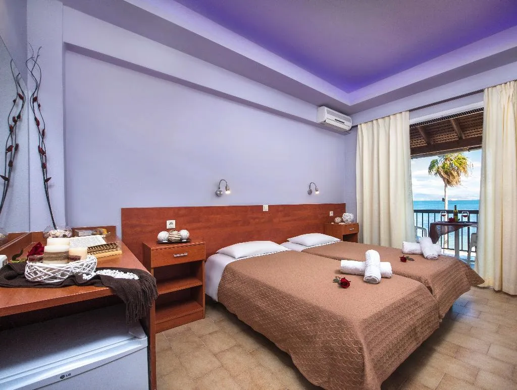 TWIN SEA VIEW Room, Onar Corfu Aparts & Studios, Corfu