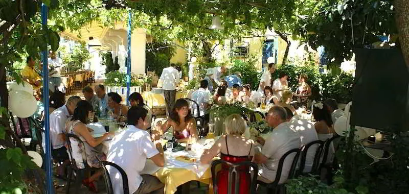 Restaurant, Sebastians Family Hotel, Corfu