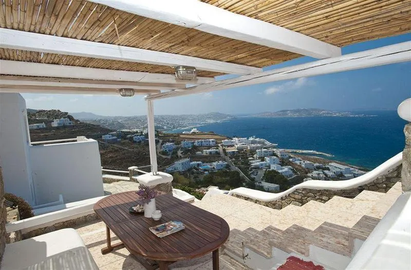 General view, La Maison Blanche, Mykonos