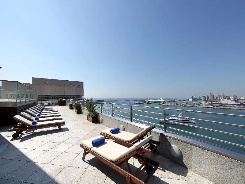 Terrace, Eurostars Grand Marina GL, Barcelona