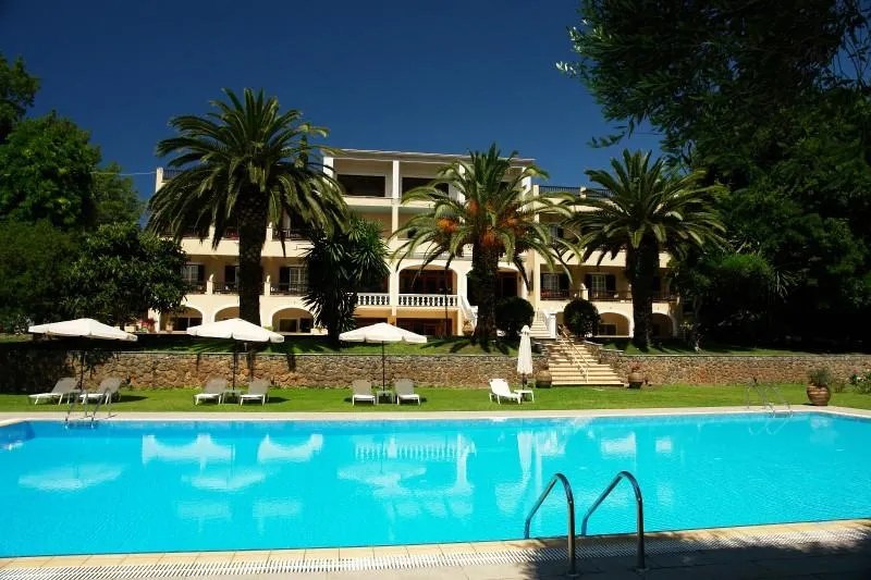 Pool, Fiori, Corfu