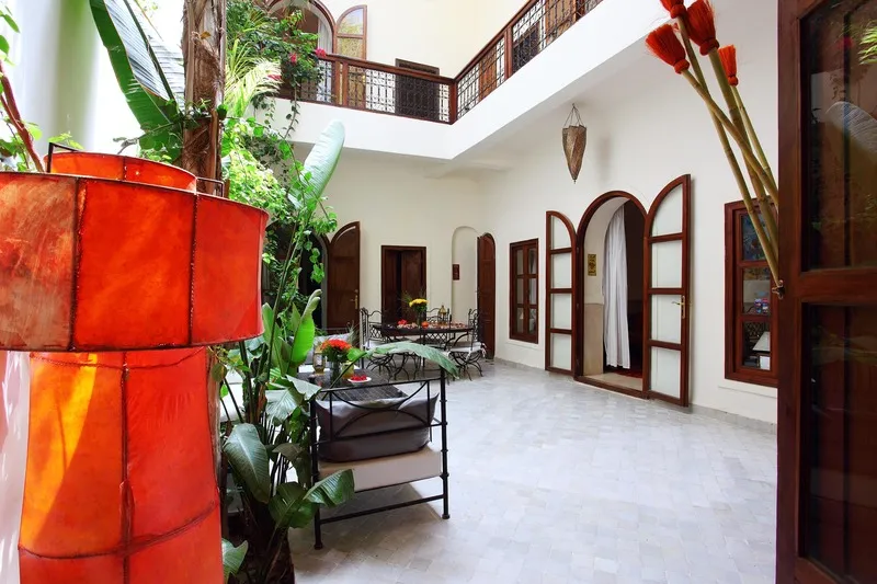 Lobby, Riad White Flowers, Marrakech