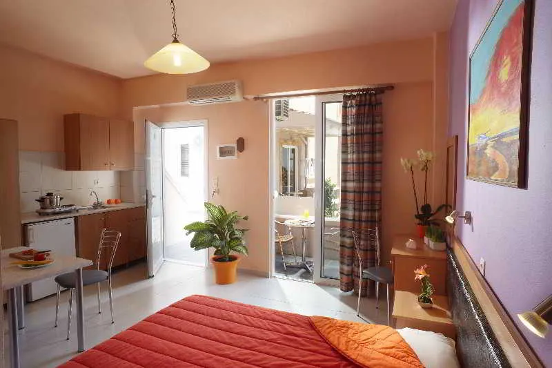 Room, Marietta Hotel & Apartments, Rhodes