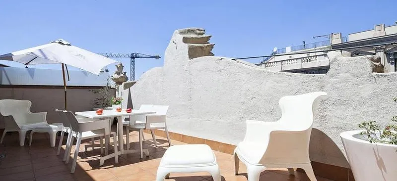 Terrace, Vale Suites, Barcelona