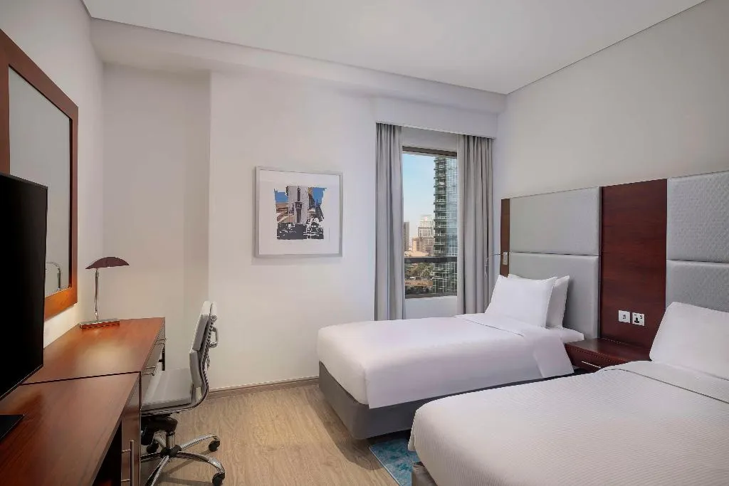 FAMILY ROOM SEA VIEW TWO BEDROOMS Room, Hilton Dubai The Walk, Dubai