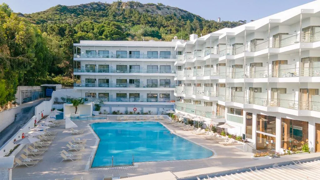 General view, Belair Beach, Rhodes