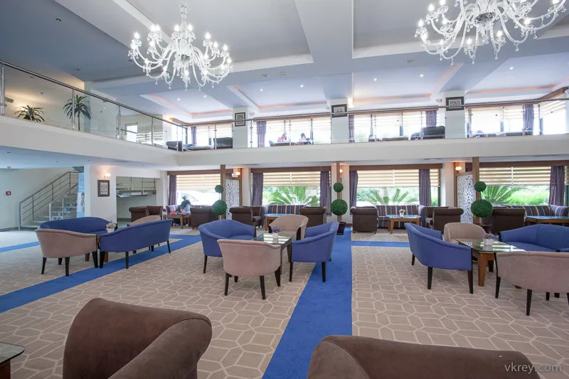 Lobby, AQI Pegasos Resort, Antalya