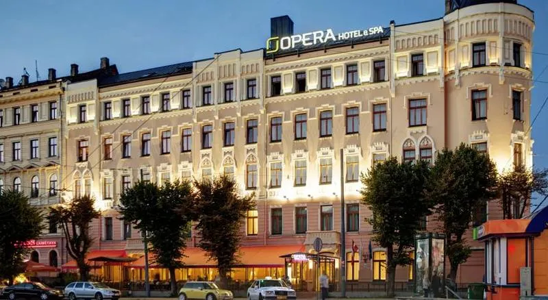 General view, Hotel Opera, Riga