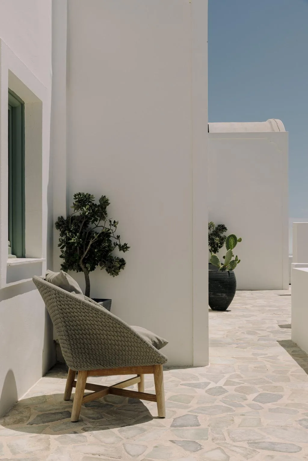 DOUBLE PARTIAL SEA VIEW Room, Agave Santorini Design Boutique Hotel, Santorini