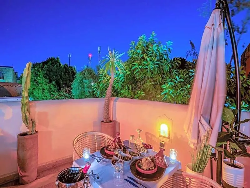General view, Riad Yalla Habibi, Marrakech