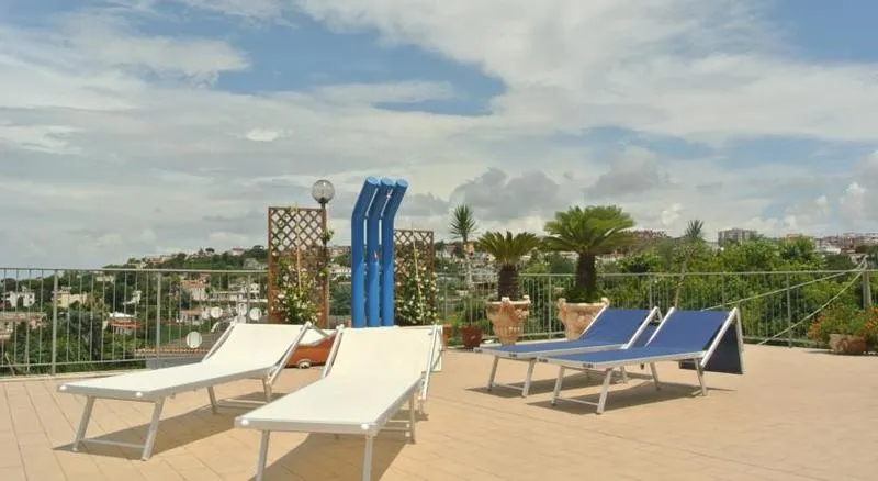 Terrace, Hotel Casafort, Naples