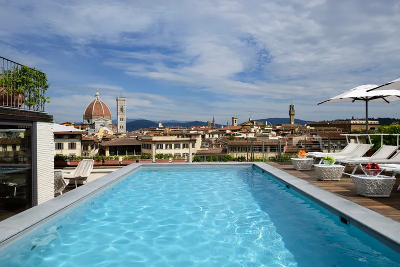 Terrace, Grand Hotel Minerva, Florence