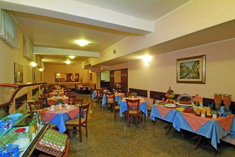 Restaurant, Hotel Majestic - Linate Airport, Milan
