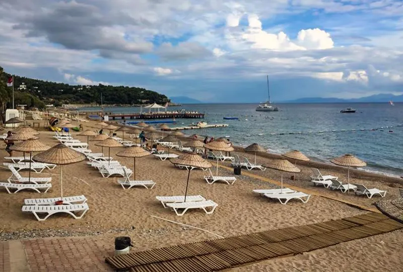Beach, Ipek Garden Palace Residence, Bodrum