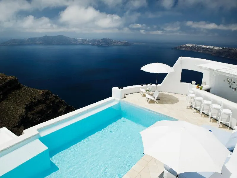 Pool, Astra Suites, Santorini