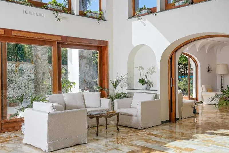 Lobby, Hotel Syrene Capri, Naples