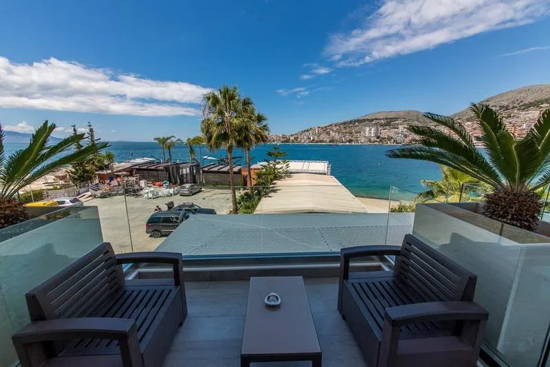 Terrace, Demi Hotel, Southern Albania