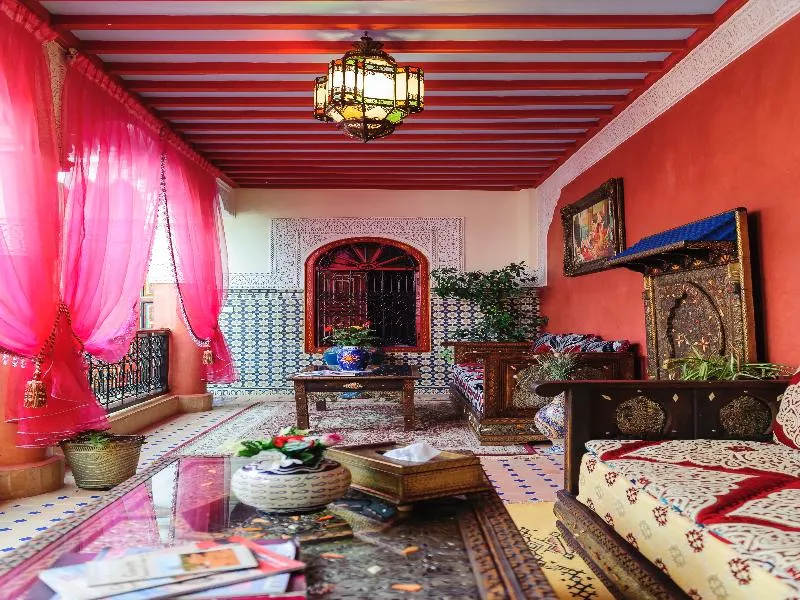 Lobby, Riad Bleu Du Sud, Marrakech