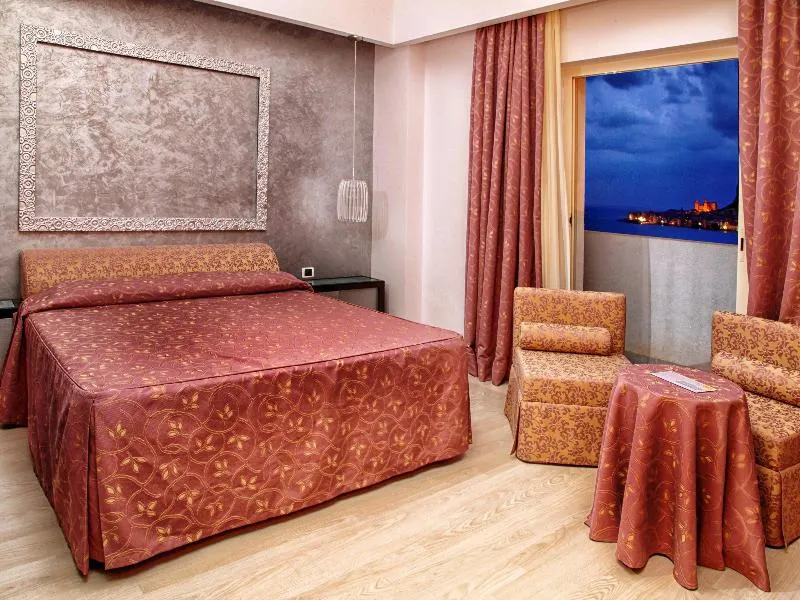 Double or Twin SEA VIEW Room, Hotel Santa Lucia Le Sabbie D'Oro, Palermo