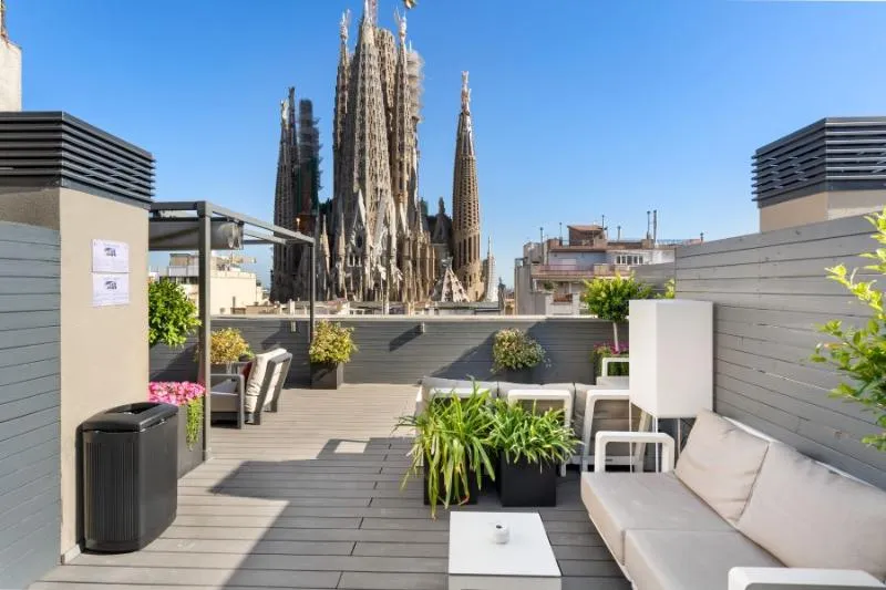 Terrace, Sensation Sagrada Familia, Barcelona