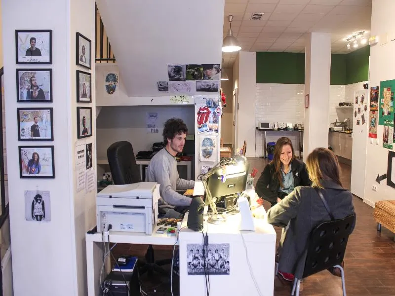 Lobby, 360 Hostel, Barcelona