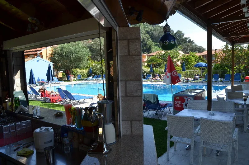 Bar, Irene Apartments and Studios, Agios Gordios, Corfu