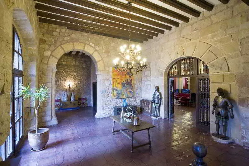 Lobby, Parador de Sigüenza, Madrid