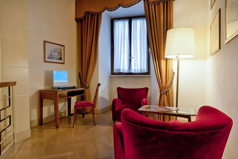 Lobby, Bettoja Hotel Atlantico, Rome