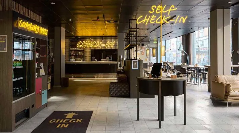 Lobby, Comfort Hotel Vesterbro, Copenhagen