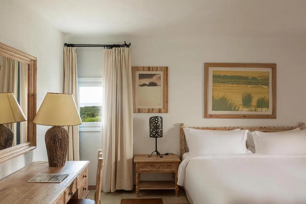 JUNIOR SUITE SEA VIEW WITH TERRACE Room, Romazzino, A Belmond Hotel, Costa Smeralda, Olbia