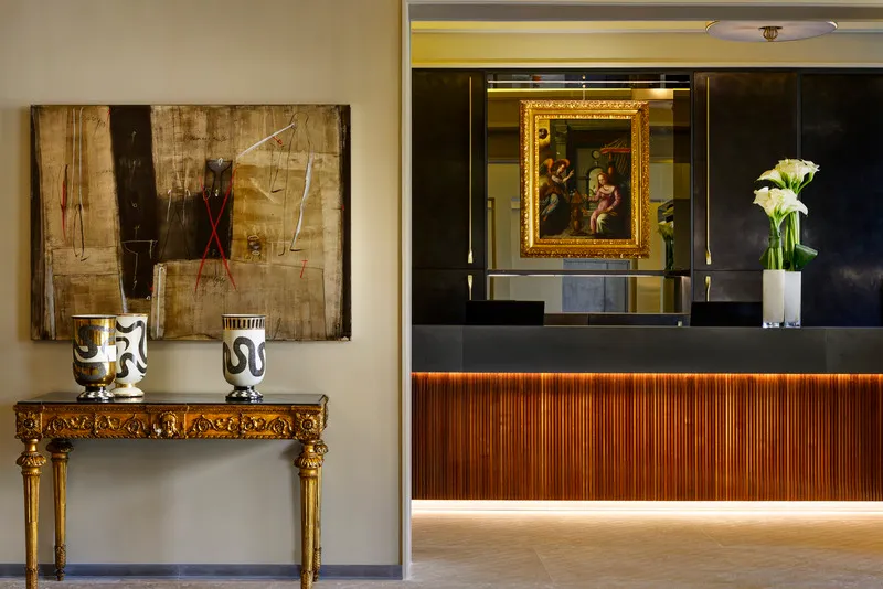 Lobby, Grand Hotel Minerva, Florence