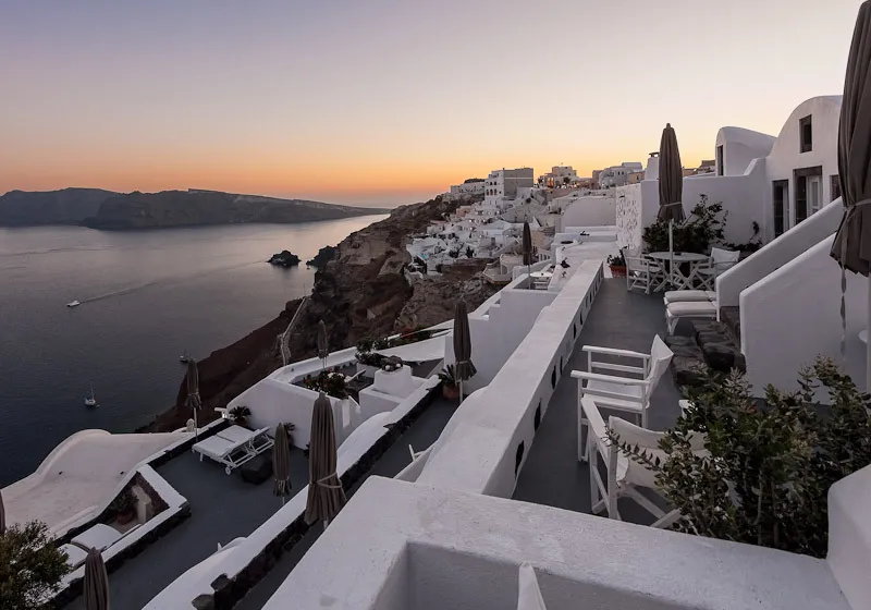 General view, Atrina Canava 1894 Hotel, Santorini