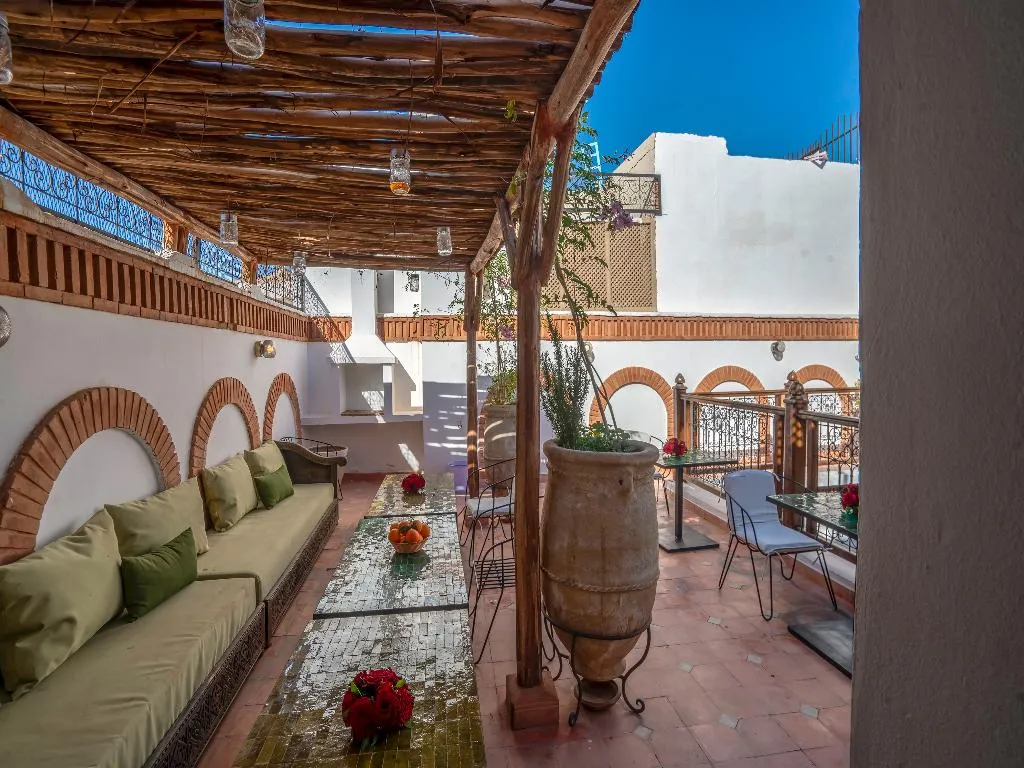 Terrace, Riad Kilimini & SPA, Marrakech