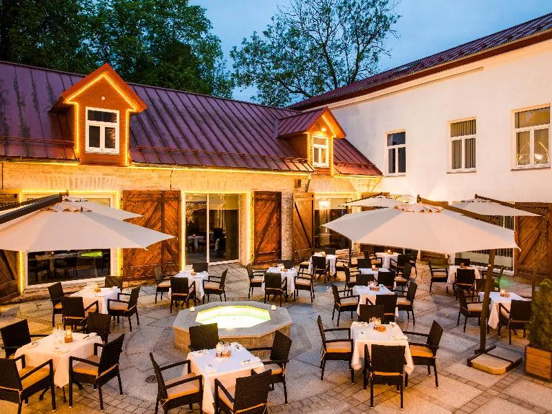 Terrace, Von Stackelberg Hotel Tallinn, Tallinn