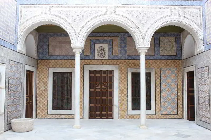 Lobby, Palais Bayram, Tunisia