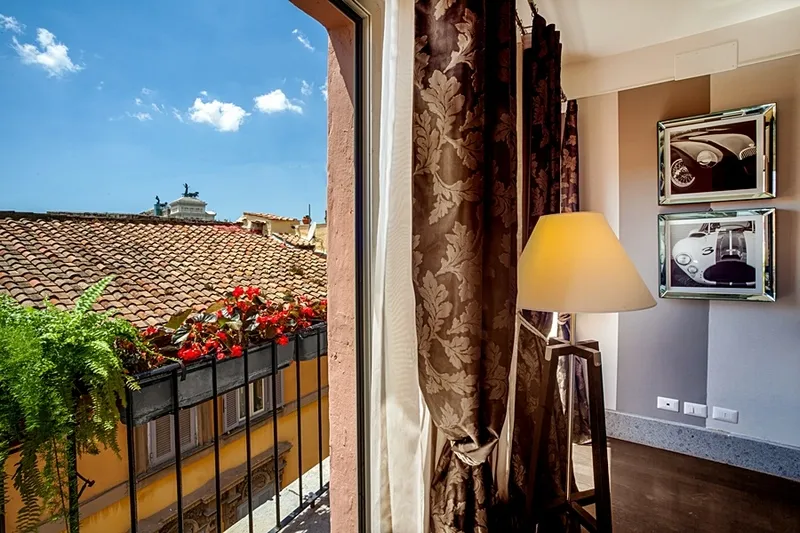 General view, The Inn At The Roman Forum, Rome