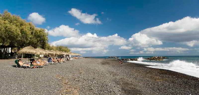 Beach, Hotel Glaros, Santorini