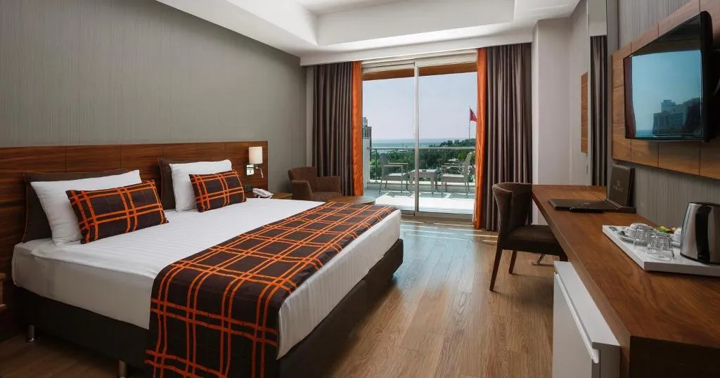 FAMILY ROOM SEA VIEW Room, Side Sunport Hotel & Spa, Antalya