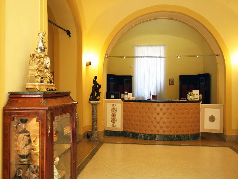 Lobby, Villa Signorini Hotel, Naples