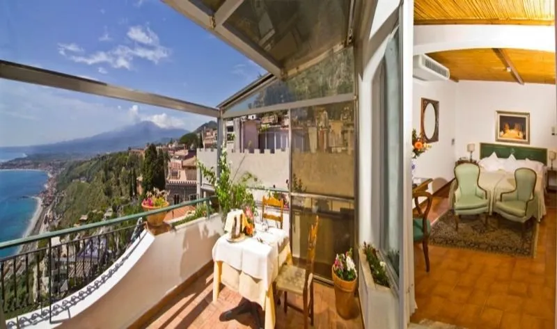 Room, Villa Paradiso, Taormina