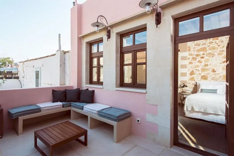 Terrace, Serenissima Boutique Hotel, Crete