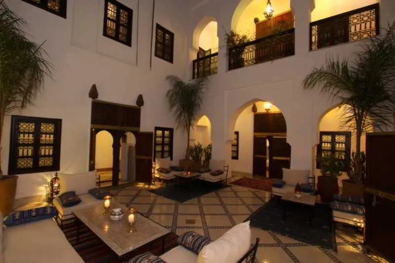 General view, Riad Karmela, Marrakech