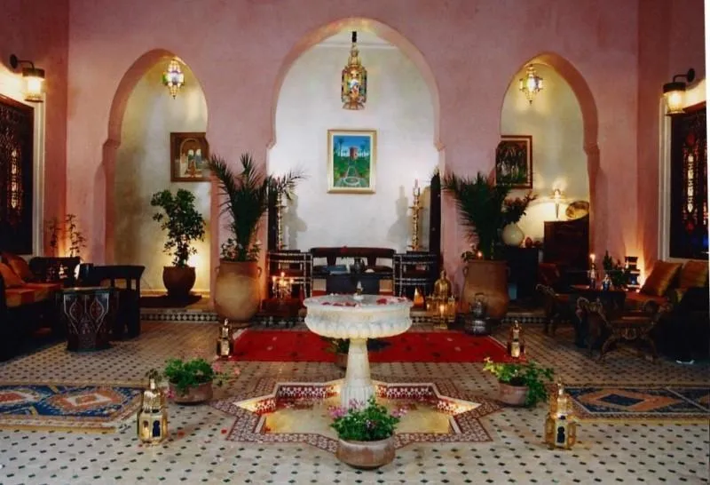 General view, Riad Bahja, Marrakech
